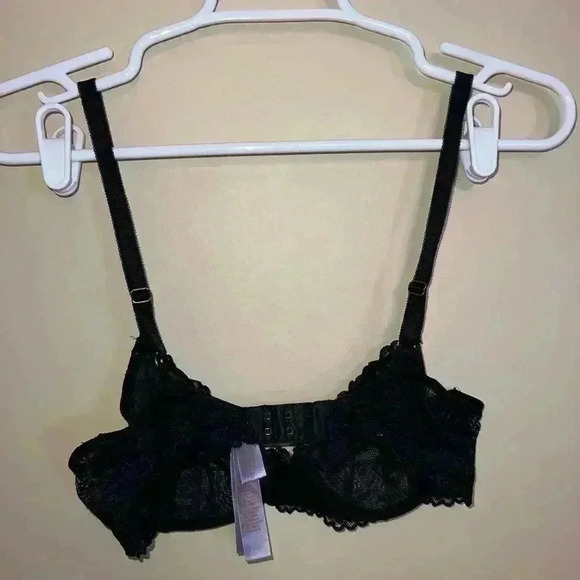 SAVAGE FENTY BLACK LACE BRA 32C - Picture 5 of 9